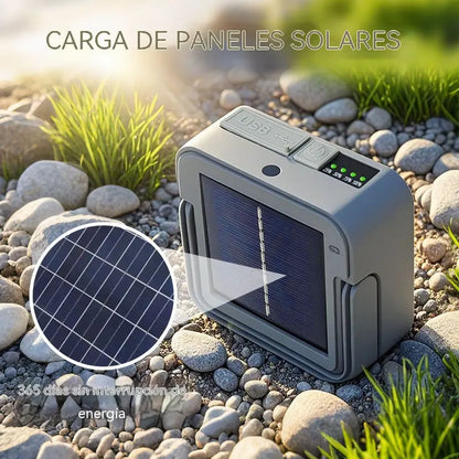 🔆🎒💡Iluminación solar de alto brillo para tiendas de campaña y luces de emergencia para exteriores | Batería de larga duración | Material ABS