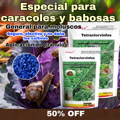 🐌【500g】Insecticida para caracoles: un insecticida especial que no daña las verduras.