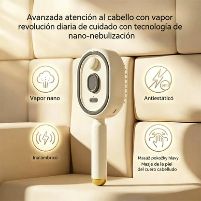 ⚡💨 Pulverizador eléctrico con peine de masaje y cojín de aire