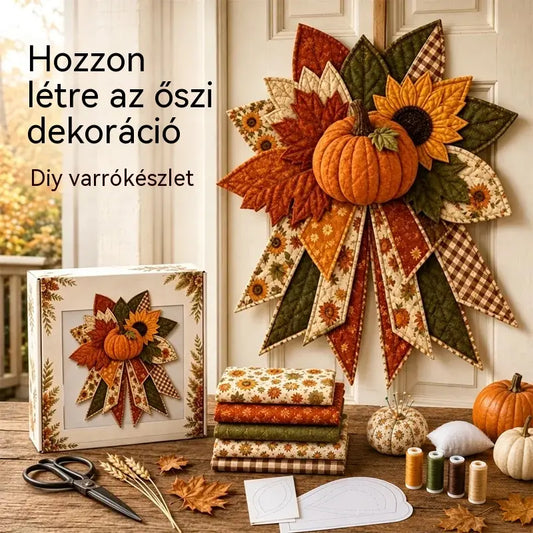 🎇🎄Steppelt karácsonyi ajtódísz varrókészlet (7 minta)