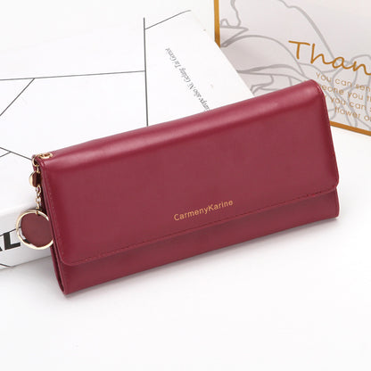 🔥🔥👜【50%OFF】Nueva cartera de cuero multicapa para mujer de moda 2026