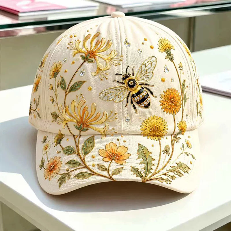 Gorra de moda de primera calidad con bordado 3D, protección solar y sombreado.