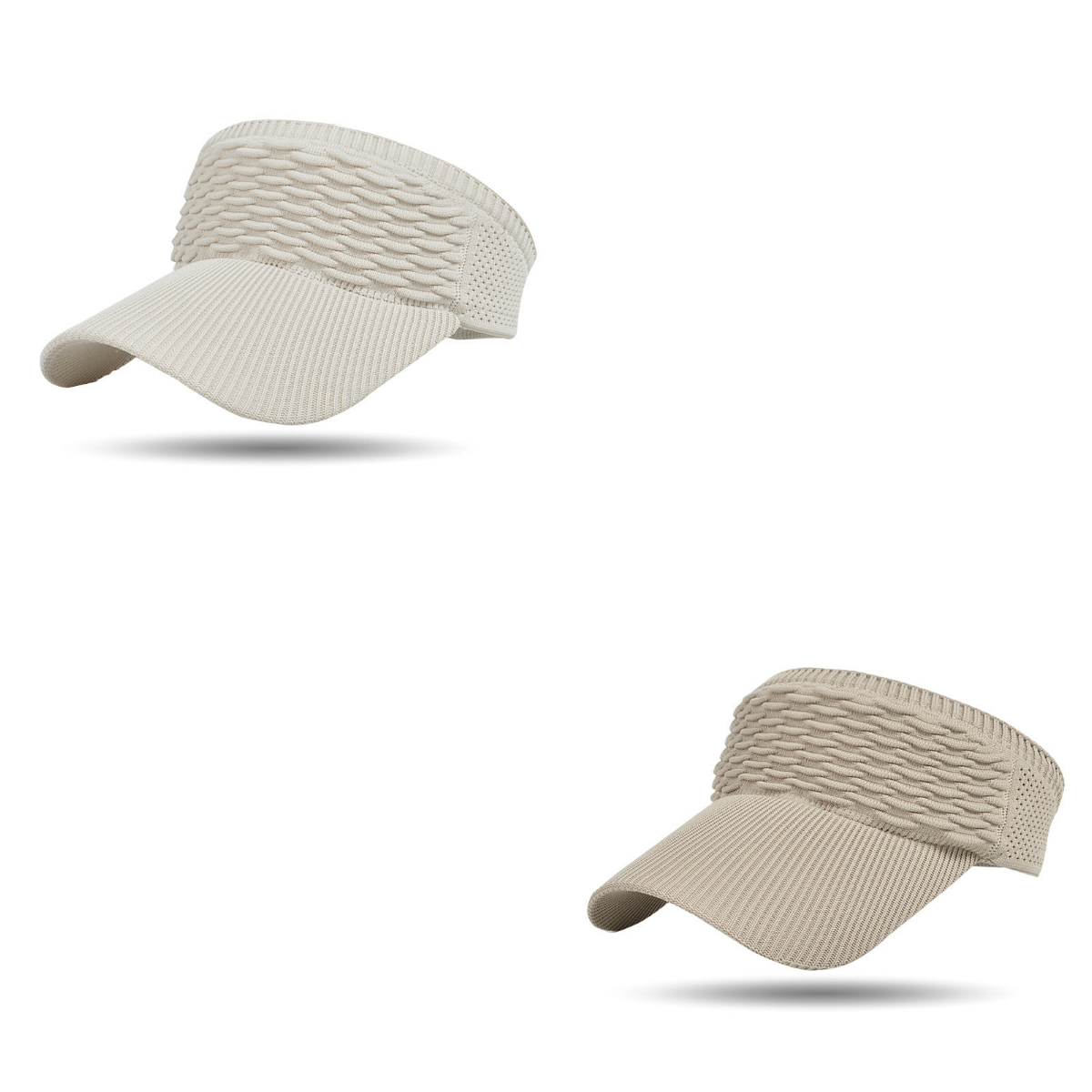 🔥【2 piezas】Sombrero de sol para mujer con coleta alta🧢 Transpirable, diseño abierto, protección UV400☀️ Perfecto para correr, hacer senderismo, ir a la playa y para el día a día💁‍♀️✨
