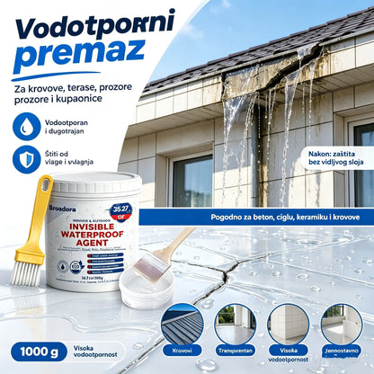 🏠 Prozirno vodootporno brtvilo – popunjava praznine i pukotine. Pogodno za drvo, pločice, staklo i metal! 💪