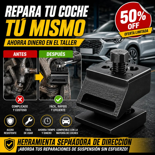 🚗 Herramienta expansora y separadora de suspensión automotriz de doble cabeza – fácil, segura y eficiente🔥