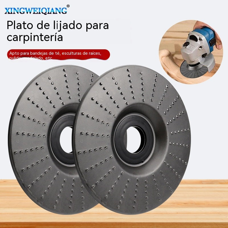 【Compra 1 y llévate 1 gratis】【2 pieza】⚙️🧰 Disco multifuncional para dar forma a la lijadora angular para madera