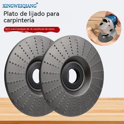 【Compra 1 y llévate 1 gratis】【2 pieza】⚙️🧰 Disco multifuncional para dar forma a la lijadora angular para madera