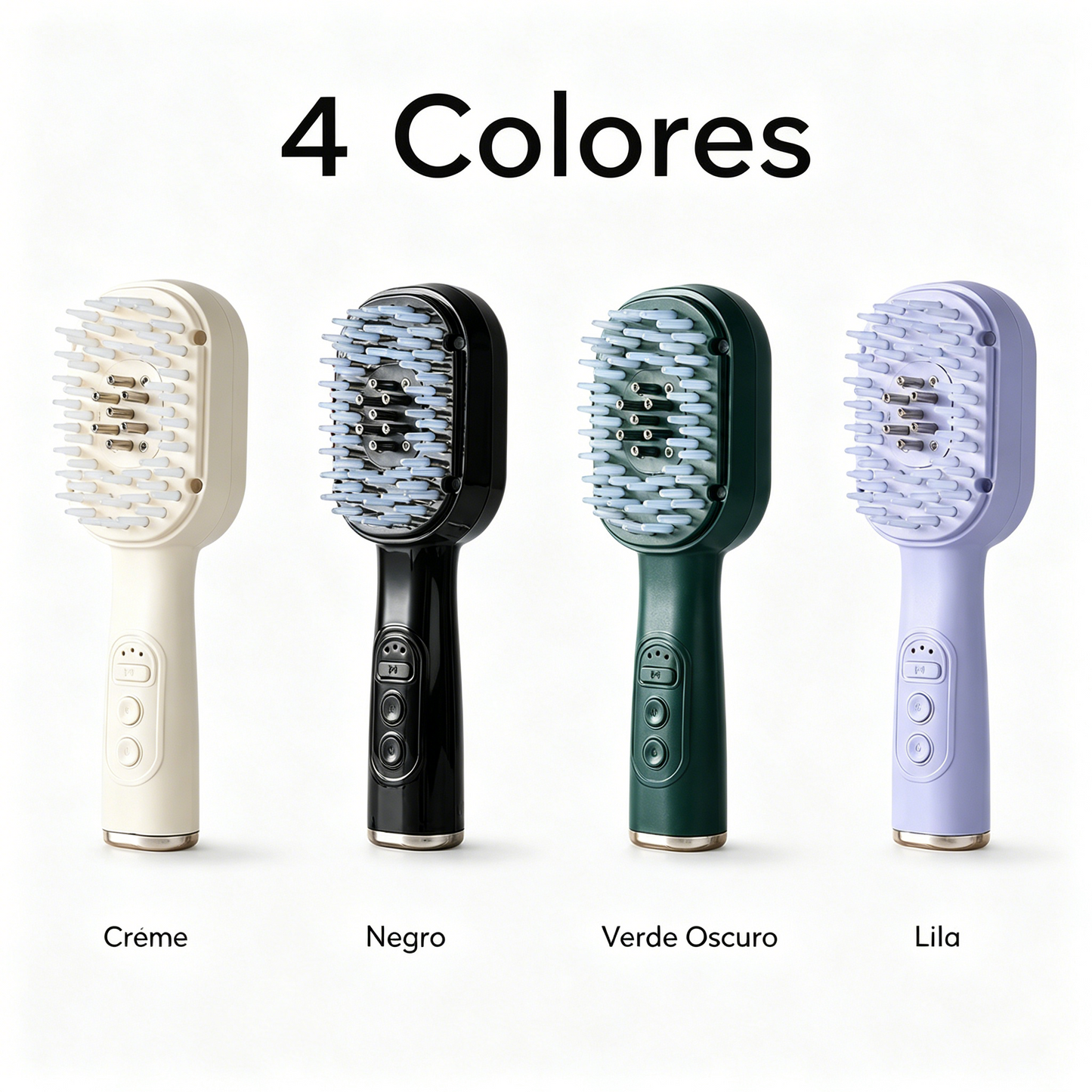 💆‍♀️Peine masajeador del cuero cabelludo, aplicador multifuncional de aceites esenciales y dispositivo para el crecimiento del cabello.