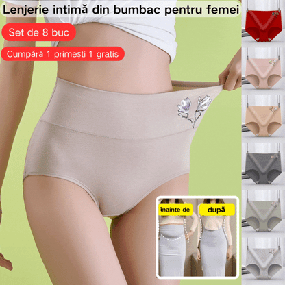 🔥【8  piezas 】【40-85kg】🔥Último día - 50% de descuento - Braguitas de algodón antibacteriano que no dejan marcas