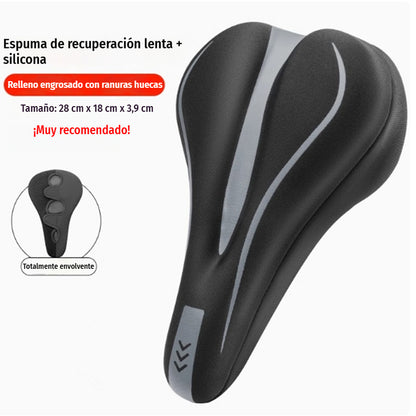 🚴 Funda de Silicona para Sillín de Bicicleta | Más Comodidad y Menos Presión al Pedalear ☁️