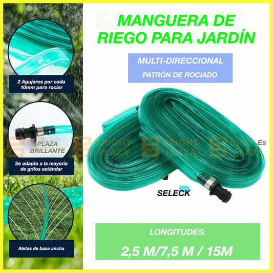 💧Precio más bajo por tiempo limitado🔥Tubo rociador de agua de PVC para jardín y tierras de cultivo