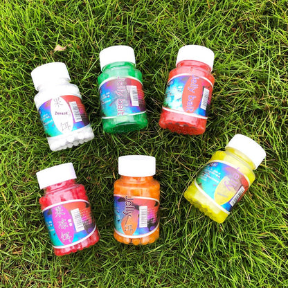 🎣【6 botellas 】Cebo para medusas, pellets de pesca