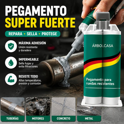 【Juego de 3 piezas】¡50% de descuento por tiempo limitado! Pegamento reparador de metal AB de alta resistencia