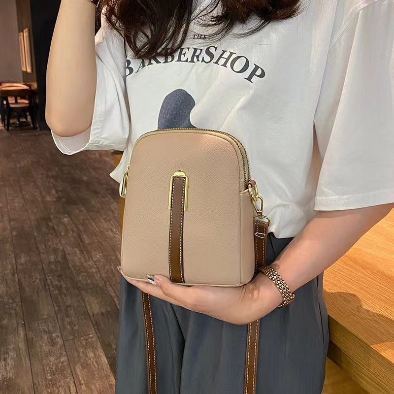 Bolsos de mujer modernos de piel auténtica