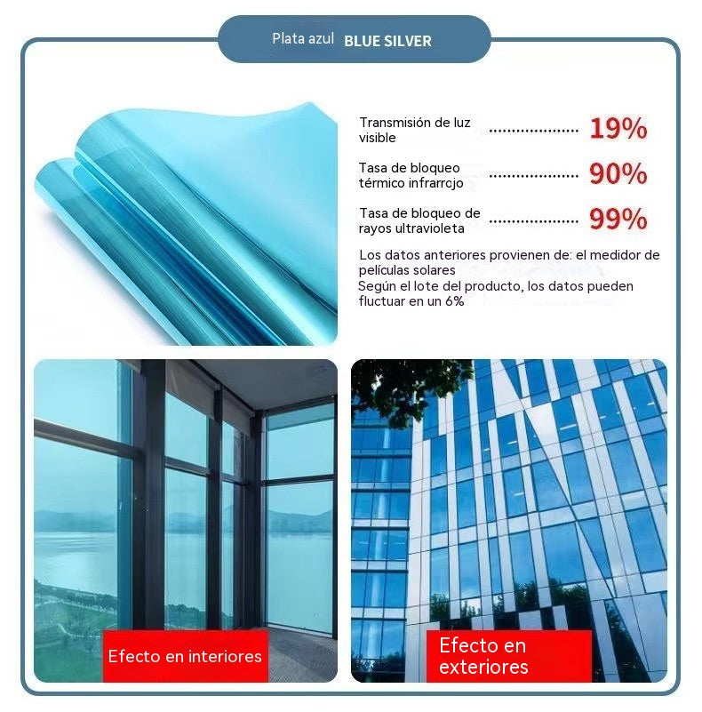 [150CM*200CM] ☀️ Lámina aislante térmica para privacidad – Protección UV, fácil aplicación y perfecta para el hogar y la oficina 🏠