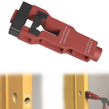Herramienta para embutir pestillos de puertas