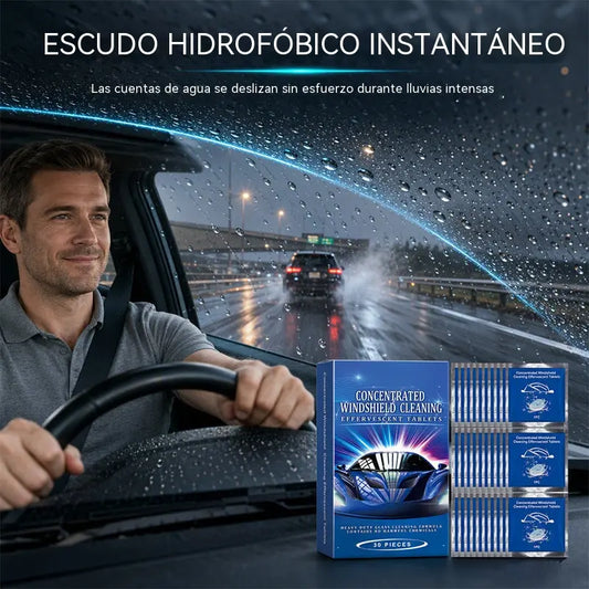 ⏳¡Último día de oferta especial! ¡Compra 1 y llévate 1 gratis por solo 27 €! 🔥Pastillas efervescentes para limpiar el parabrisas del coche
