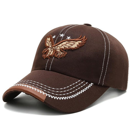【💥 Productos más vendidos】😎Gorra de béisbol con bordado de águila 2025 – Unisex, perfecta para el día a día