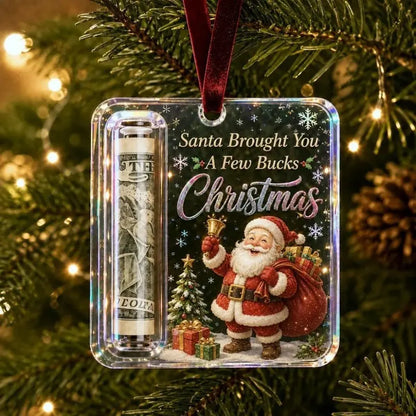 ✨4 artículos por 31 euros🎄Cartera con etiqueta colgante, regalo de decoración para el árbol de Navidad