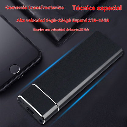 💾【16T】🔥Nuevo disco duro móvil portátil de alta velocidad y gran capacidad