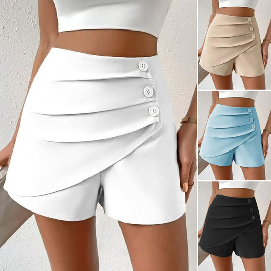 💕【S-2XL】Novedad de verano 2026: Pantalones cortos de mujer elegantes y versátiles con corte ajustado y diseño que estiliza la cintura.