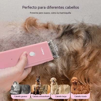 🐶🐕 Cortapelos inalámbrico silencioso para mascotas