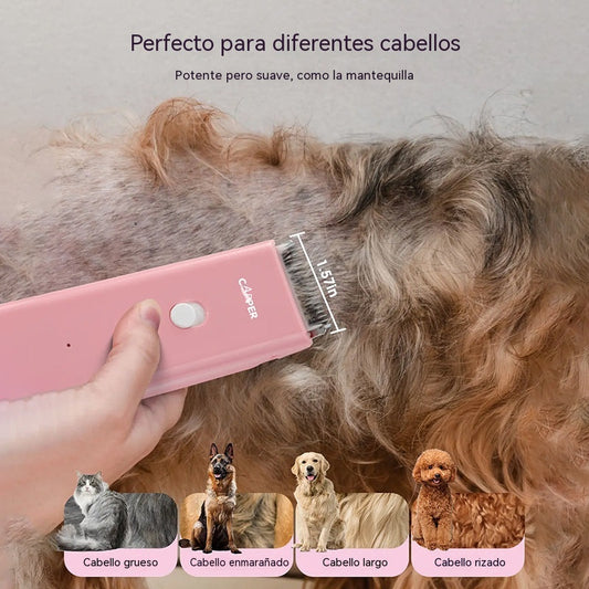 🐶🐕 Cortapelos inalámbrico silencioso para mascotas