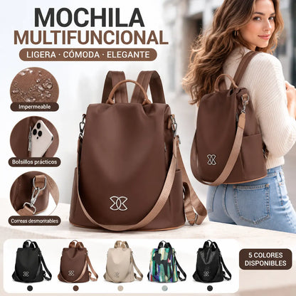 Bolso bandolera de tela Oxford ligero, multifuncional, de gran capacidad y antirrobo.