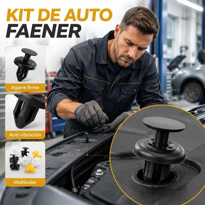【1 paquete/150 unidades】 Kit de montaje de soportes para el capó – Compatible con múltiples modelos
