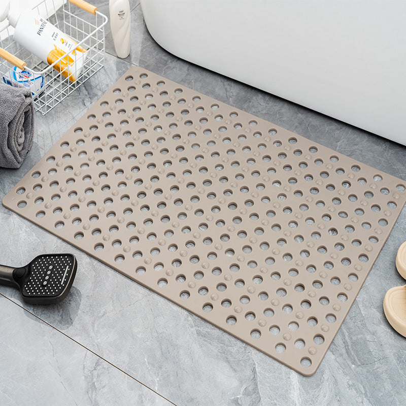 🛁【35*68cm】Alfombrilla de ducha antideslizante y antibacteriana de seguridad🚿 Previene eficazmente caídas y lesiones