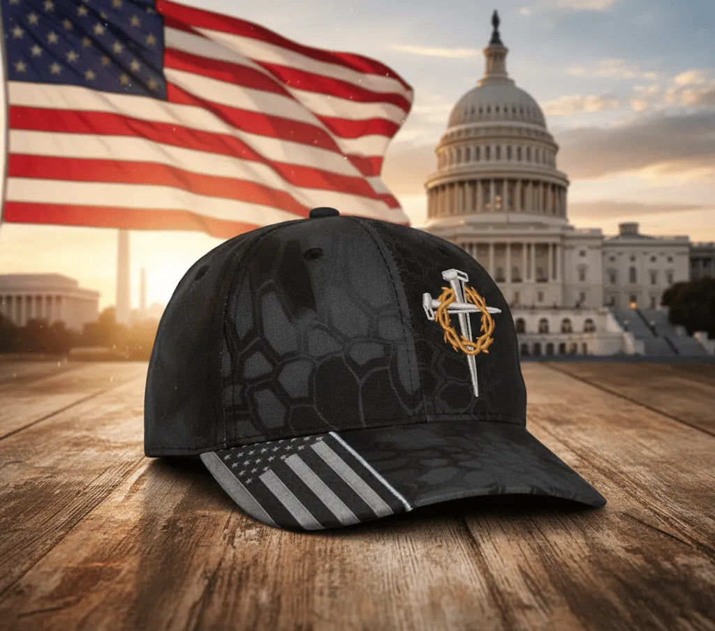 🔥🧢Sombrero de sol informal de estilo retro americano para hombre y mujer con impresión digital 3D.