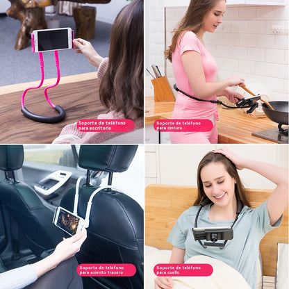 【50%OFF】Soporte universal multifuncional para colgar en el cuello para teléfono móvil.