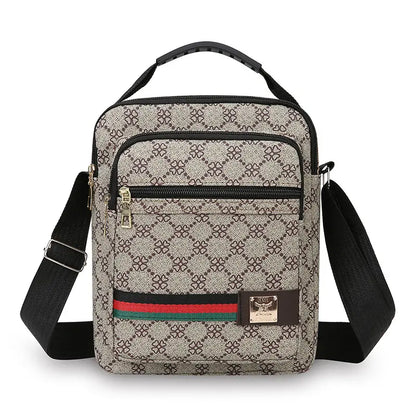 💞🧳Nuevo bolso de hombro para hombre de gran capacidad en piel sintética (PU)