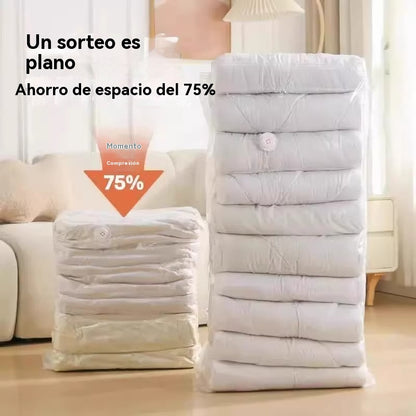 🔥【8 piezas】Bolsa de almacenamiento al vacío extragrande, compresión 3D y evaporación✨【Pequeño, Mediano, Grande, Extra Grande】