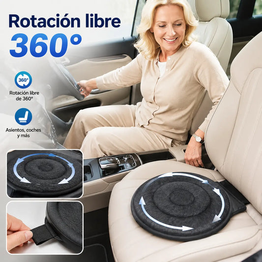 📢📢¡50% DE DESCUENTO!⏰Cojín de asiento giratorio de 360°🚗