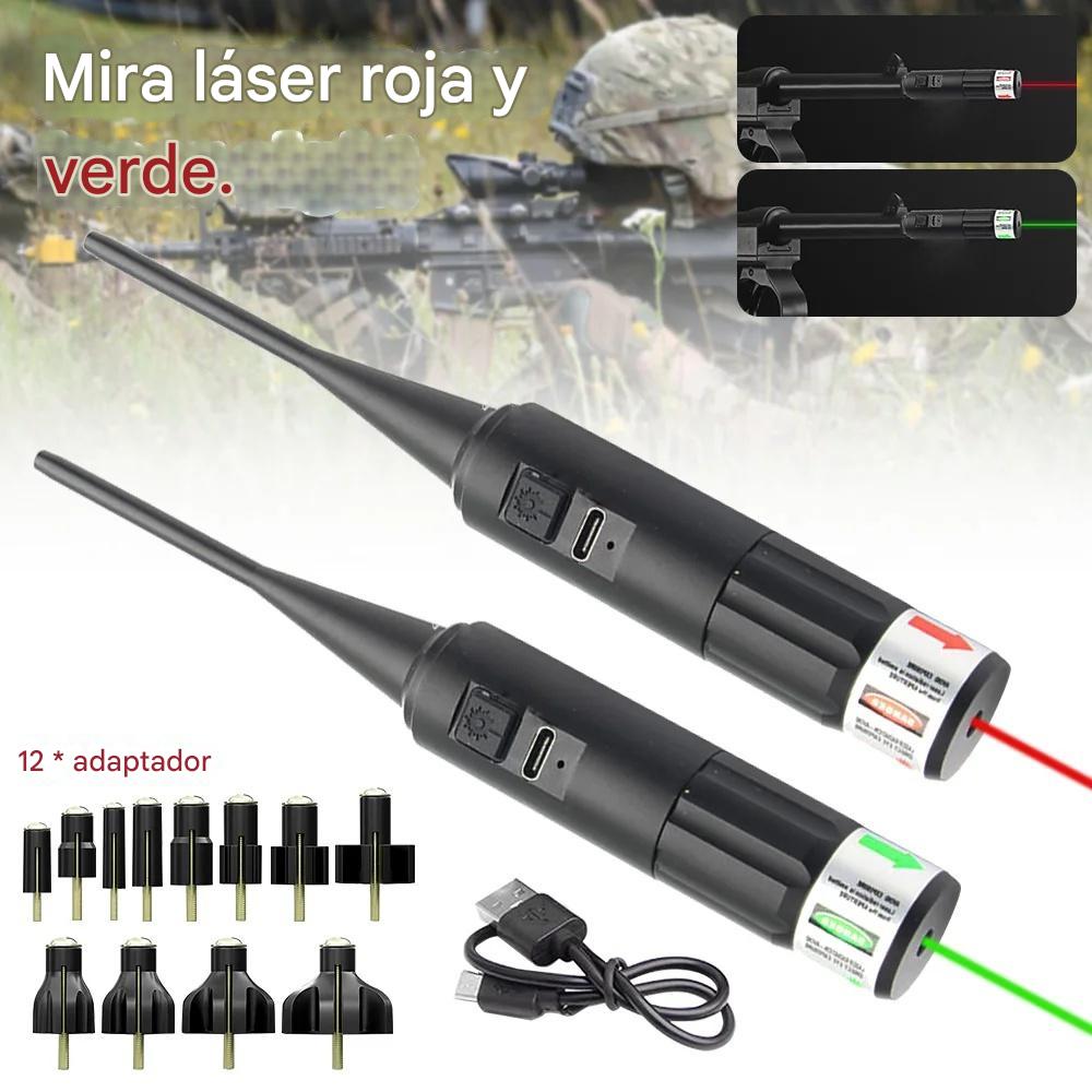 🔥Precio más bajo por tiempo limitado🎉Juego de mira láser roja ajustable
