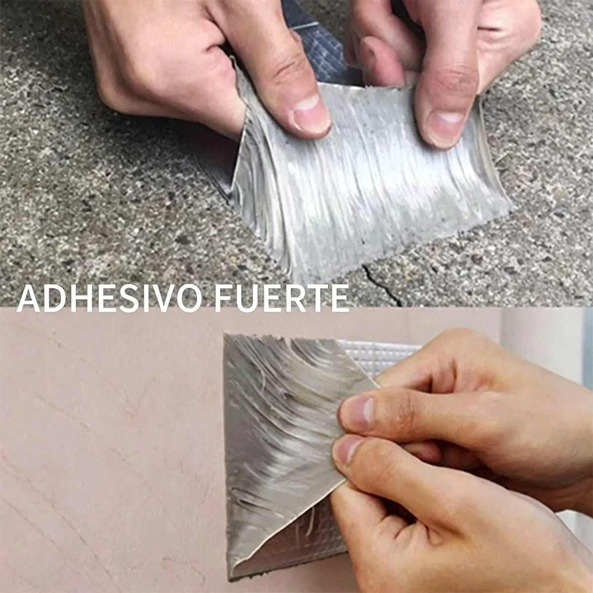 ✨【0,5 mm de espesor, 5 cm x 10 m】Solo 26 euros🛡️ 💧Reparación de bajantes de techo con cinta de sellado impermeable de papel de aluminio.