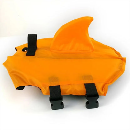⏰ 🦈🐶 Chaleco salvavidas ajustable con forma de tiburón: ¡Tu cachorro se verá genial! | Flotador de seguridad + diseño adorable