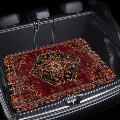 【75*100cm】Alfombrilla universal para maletero con base antideslizante – Superficie de terciopelo, resistente al desgaste
