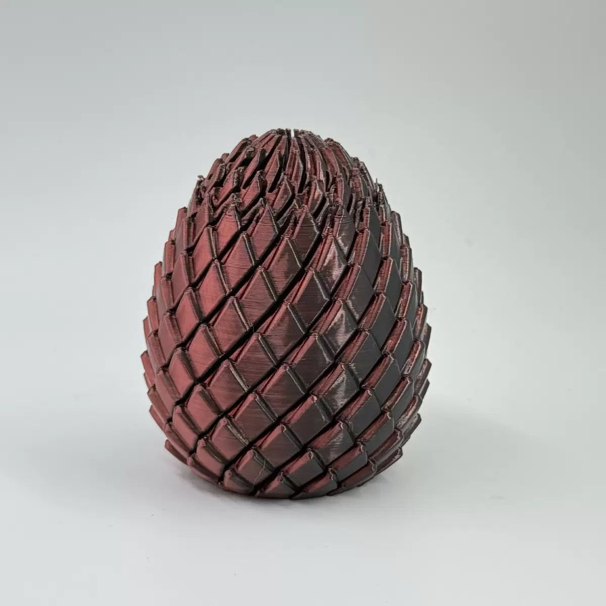 🔥Compra 1, llévate 1 gratis】🦖 🌀 Huevo espiral con textura de escamas de dragón impreso en 3D