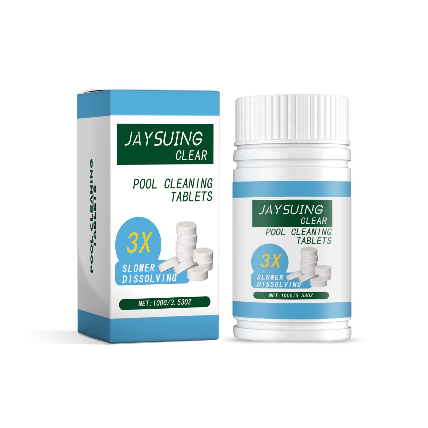 30%OFF🔥Compre 1 y obtenga 1 gratis（2 botella）Pastillas efervescentes para la limpieza de piscinas