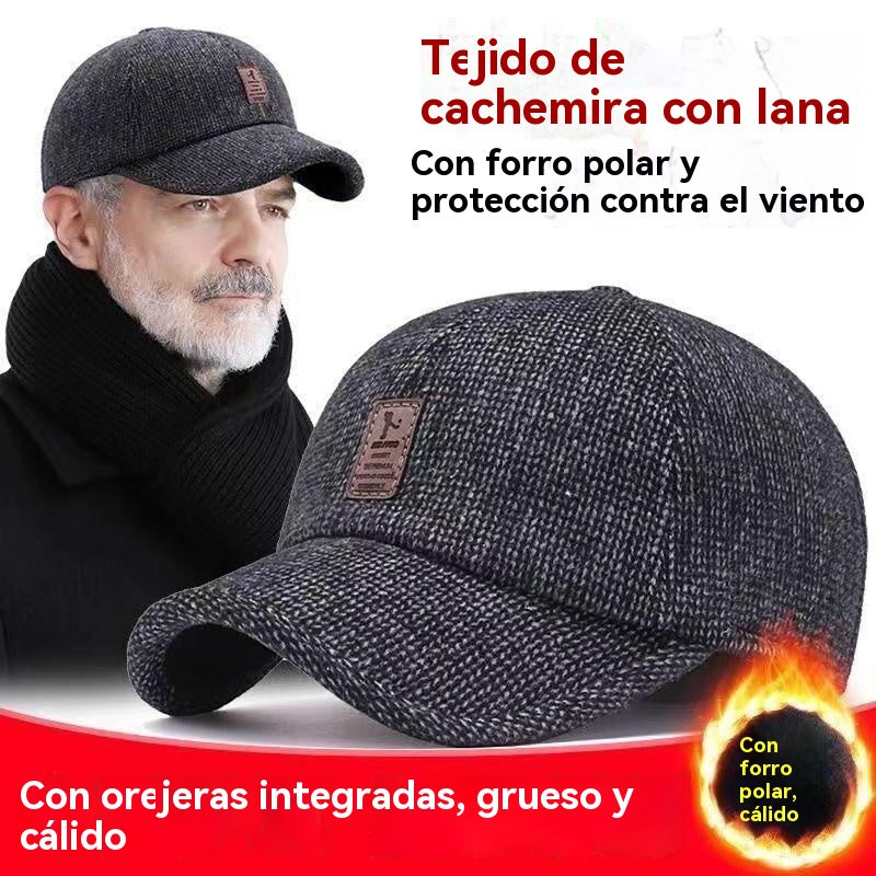 🎉⏰Oferta por tiempo limitado:😎Nueva gorra de béisbol cálida para hombre, con protección para las orejas