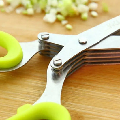 Tijeras de cocina multifuncionales de acero inoxidable de tres capas/cinco capas