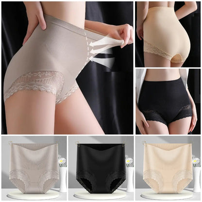 🙌【3 piezas 25€】Bragas moldeadoras abdomen plano y efecto push-up – suaves, transpirables y estilizan tu figura【M-2XL】