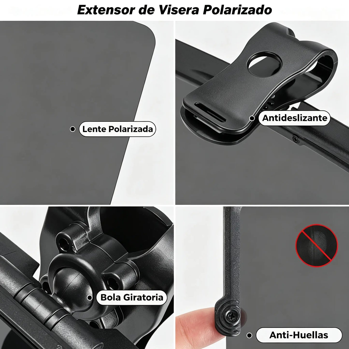 🚗😎Extensión de visera parasol antideslumbrante para coche！