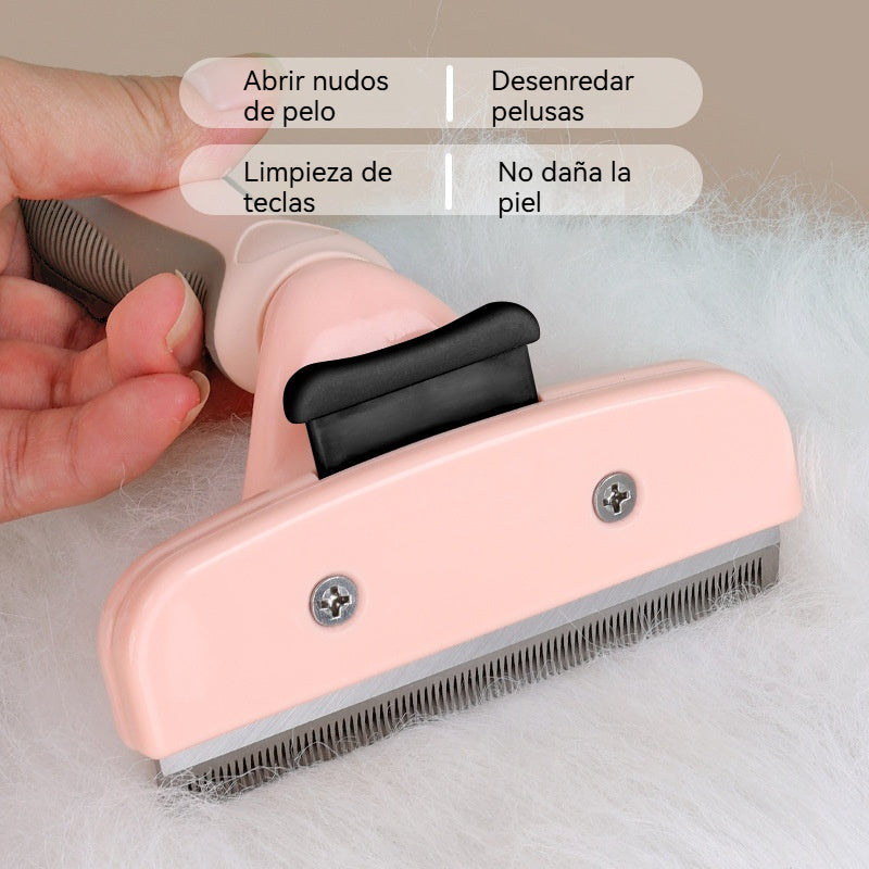🐕🐈 Recortadora de pelo multifuncional para el aseo de mascotas y la eliminación del pelo de perros y gatos.