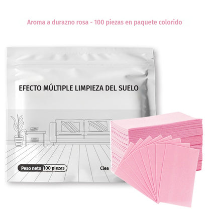 100 unidades de pastillas limpiadoras multiusos antibacterianas y desodorizantes | Aptas para madera dura, suelos laminados, azulejos y paredes de autocaravana