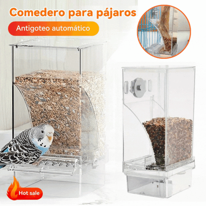 🐦🔥Comedero automático para pájaros sin derrames