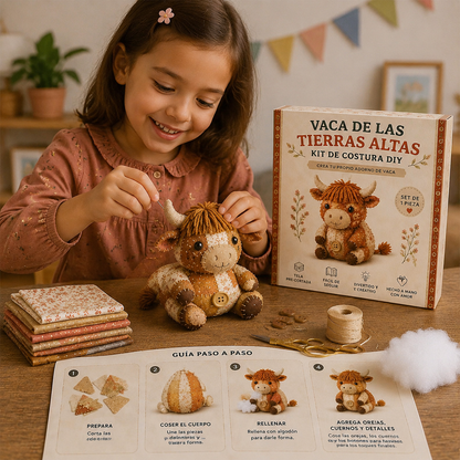 🧵Kit de animales de patchwork DIY – Crea tus propios animales adorables