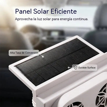 50%OFF🌀Ventilador para coche alimentado por energía solar